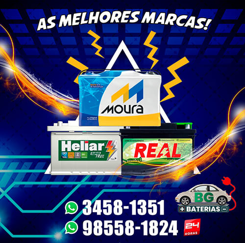 Baterias Automotivas em Venda Nova BH